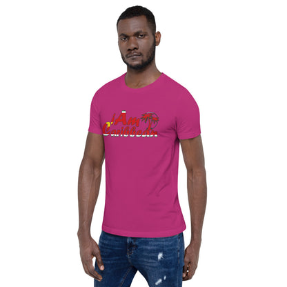 iAm Caribbean Graphic Short-Sleeve Unisex T-Shirt - Guadeloupe