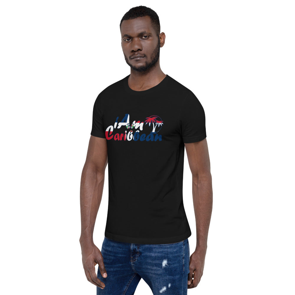 iAm Caribbean Graphic Short-Sleeve Unisex T-Shirt - Dominican Republic