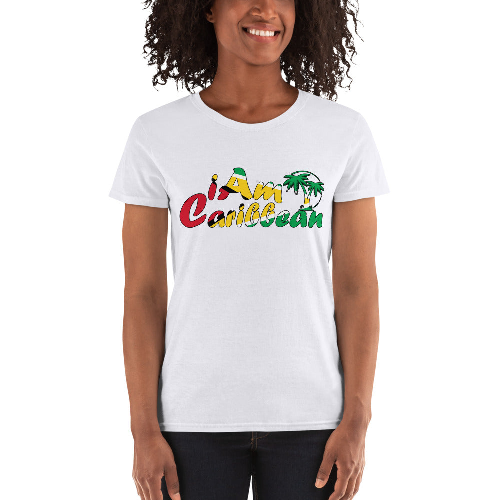 Signature Graphic Women's short sleeve t-shirt - Guyana