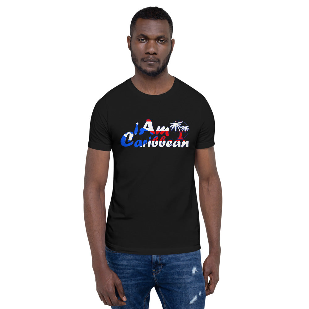 iAm Caribbean Graphic Short-Sleeve Unisex T-Shirt - Puerto Rico