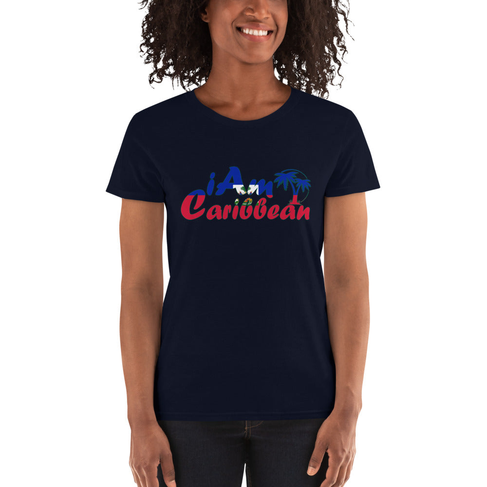 Signature Graphic Women's short sleeve t-shirt - Haiti