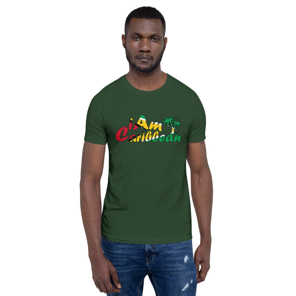 iAm Caribbean Graphic Short-Sleeve Unisex T-Shirt - Guyana