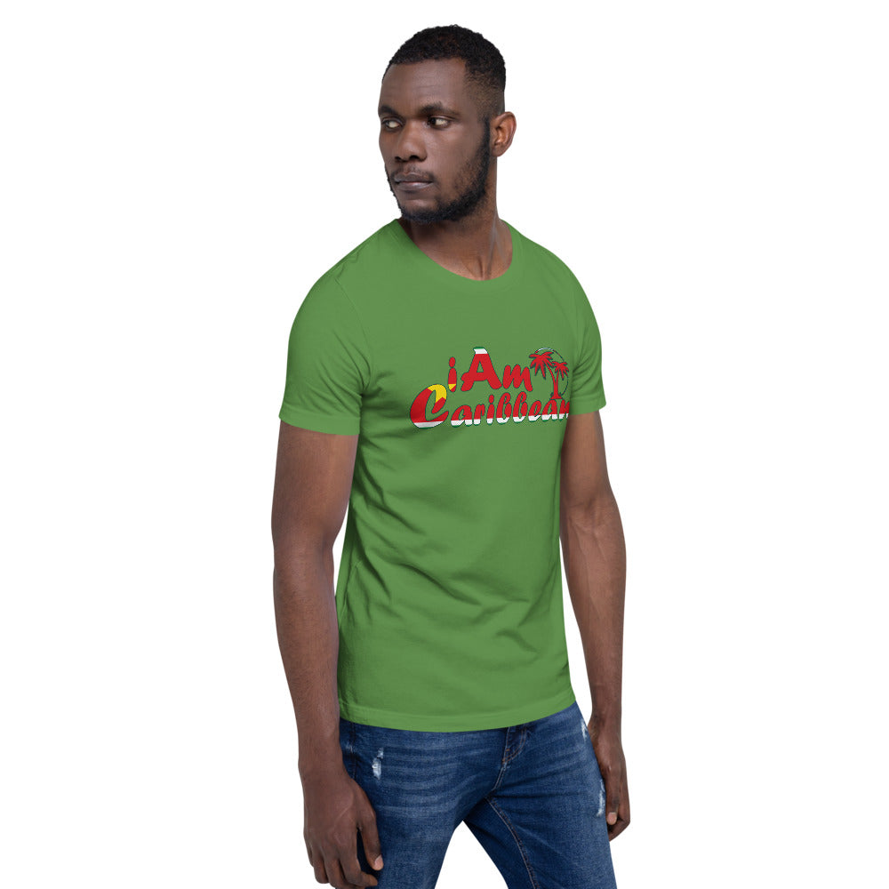 iAm Caribbean Graphic Short-Sleeve Unisex T-Shirt - Guadeloupe