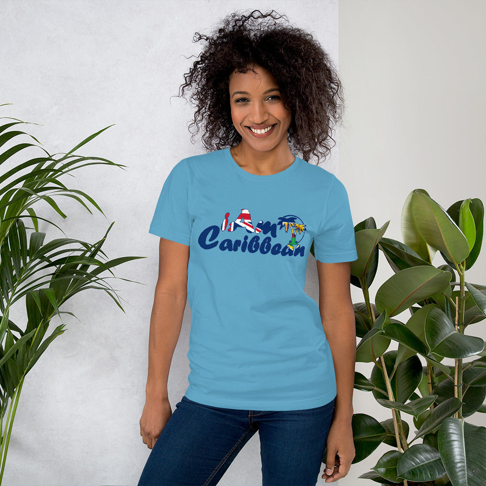 iAm Caribbean Graphic Short-Sleeve Unisex T-Shirt - Turks & Caicos