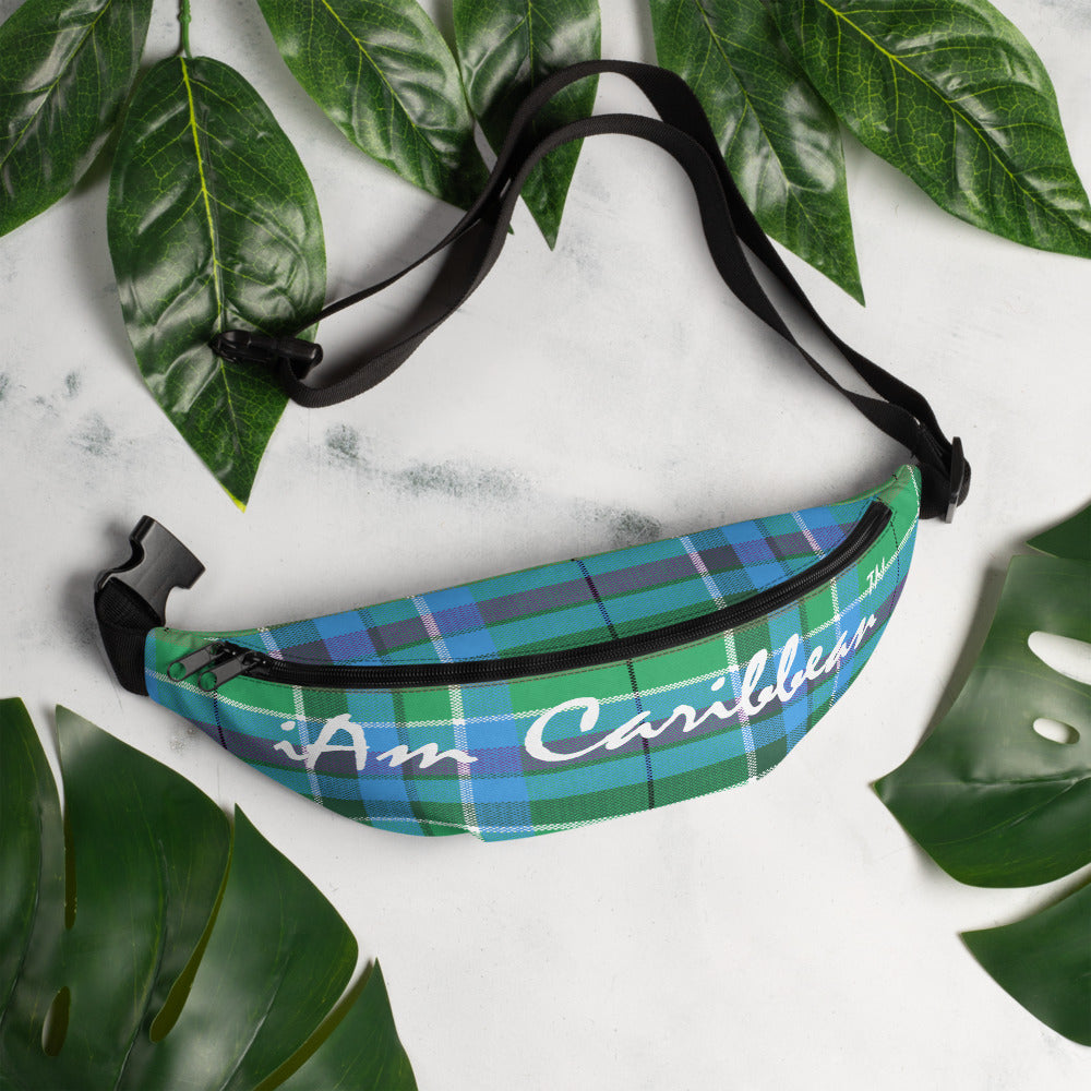 iAm Caribbean Madras Fanny Pack