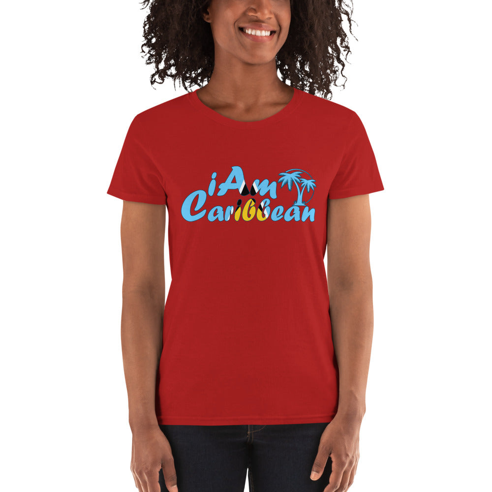 Signature Graphic Women's short sleeve t-shirt - St. Lucia