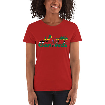 Signature Graphic Women's short sleeve t-shirt - Dominica