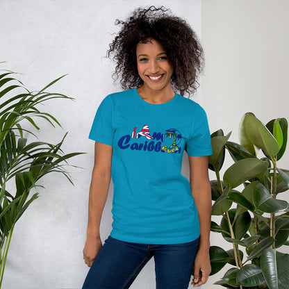 iAm Caribbean Graphic Short-Sleeve Unisex T-Shirt - British Virgin Islands