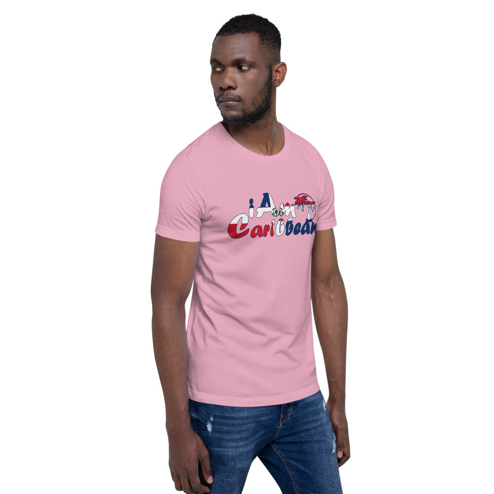 iAm Caribbean Graphic Short-Sleeve Unisex T-Shirt - Dominican Republic