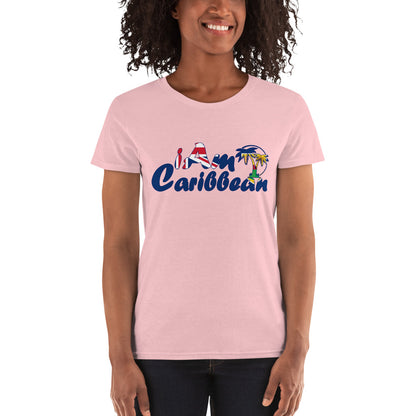 Signature Graphic Women's short sleeve t-shirt - Turks & Caicos