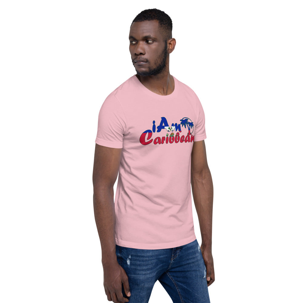 iAm Caribbean Graphic Short-Sleeve Unisex T-Shirt - Haiti