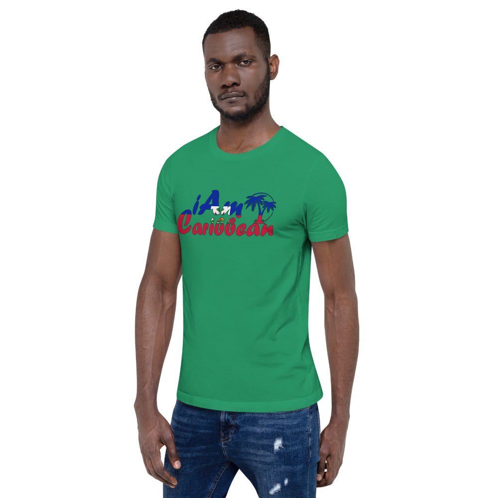 iAm Caribbean Graphic Short-Sleeve Unisex T-Shirt - Haiti