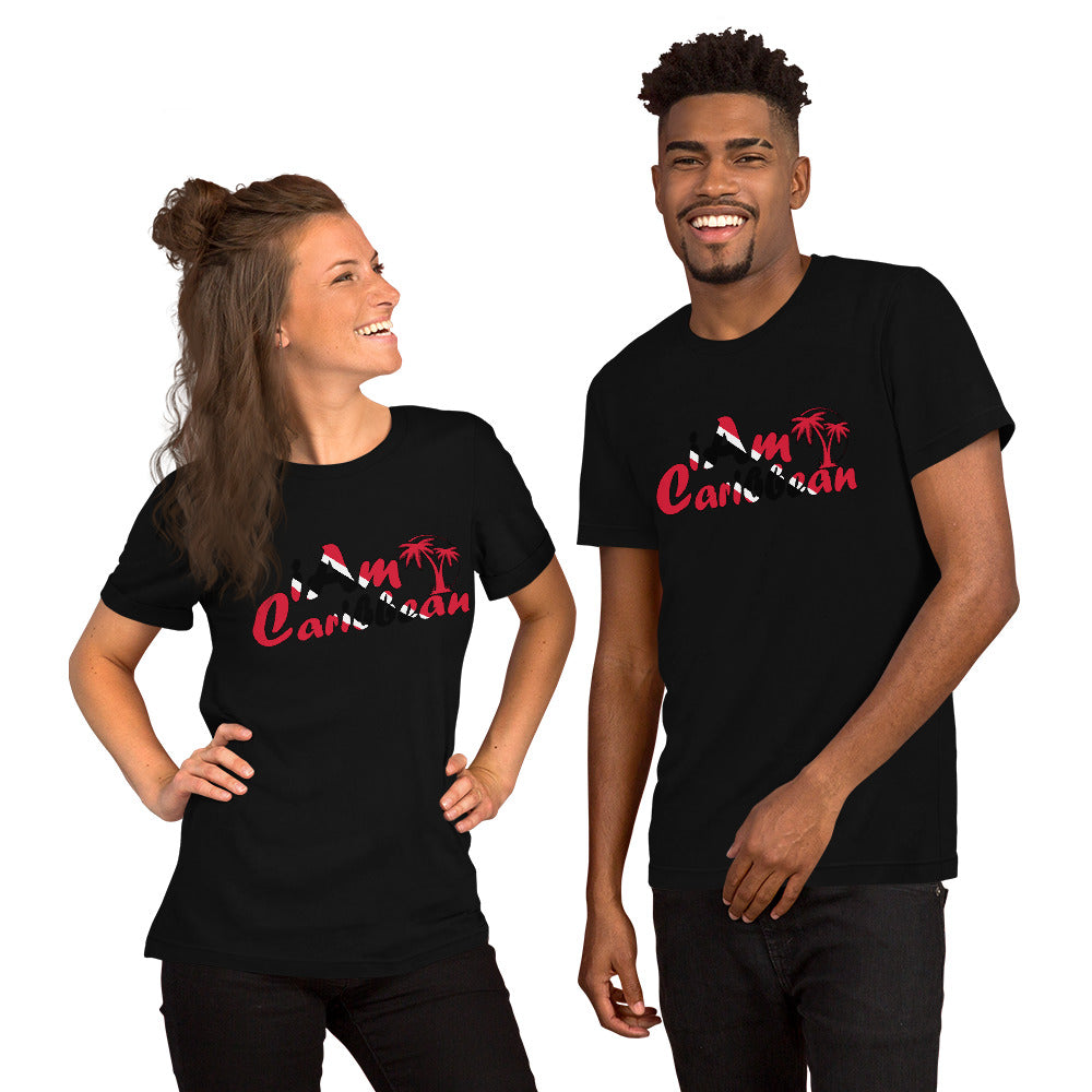 iAm Caribbean Graphic Short-Sleeve Unisex T-Shirt - Trinidad & Tobago