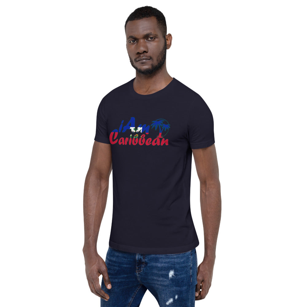 iAm Caribbean Graphic Short-Sleeve Unisex T-Shirt - Haiti