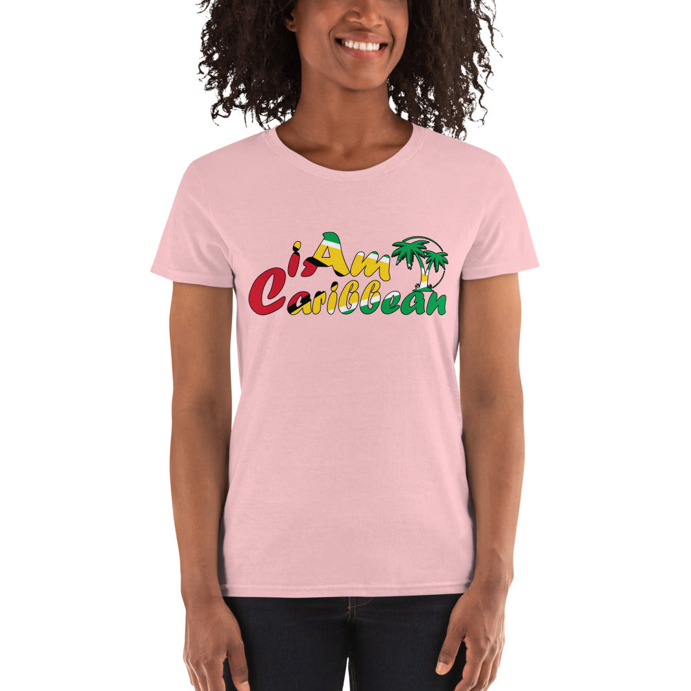 Signature Graphic Women's short sleeve t-shirt - Guyana