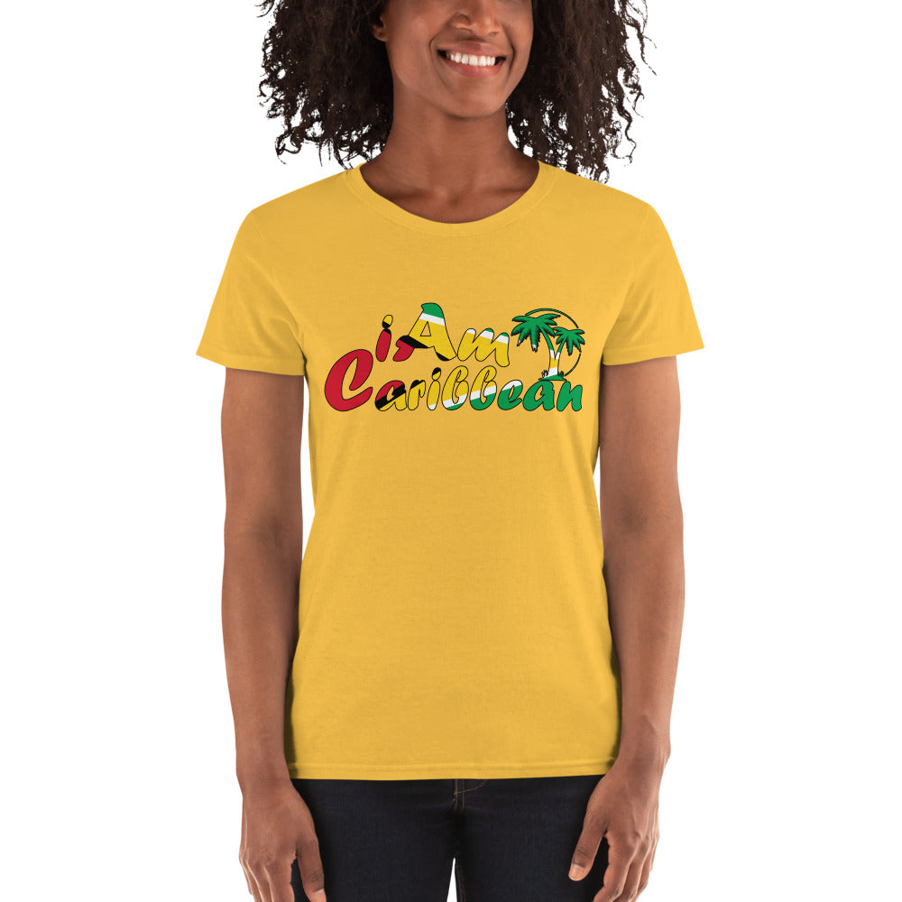 Signature Graphic Women's short sleeve t-shirt - Guyana