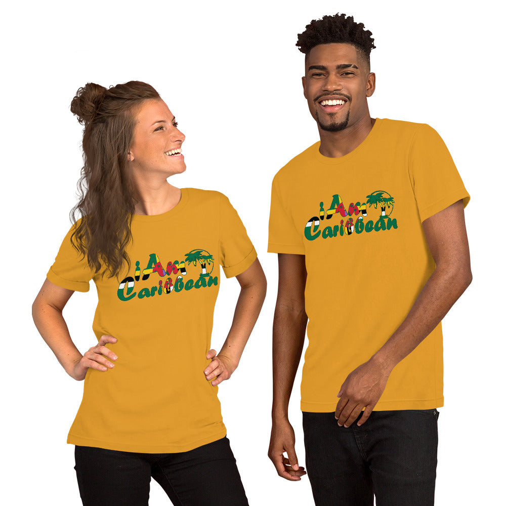 iAm Caribbean Graphic Short-Sleeve Unisex T-Shirt - Dominica