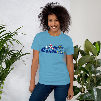 iAm Caribbean Graphic Short-Sleeve Unisex T-Shirt - Cayman Islands