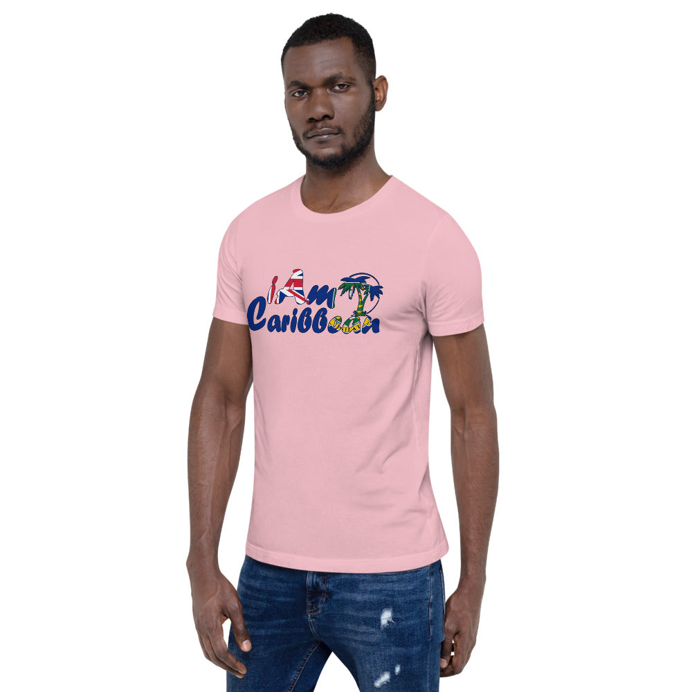 iAm Caribbean Graphic Short-Sleeve Unisex T-Shirt - British Virgin Islands