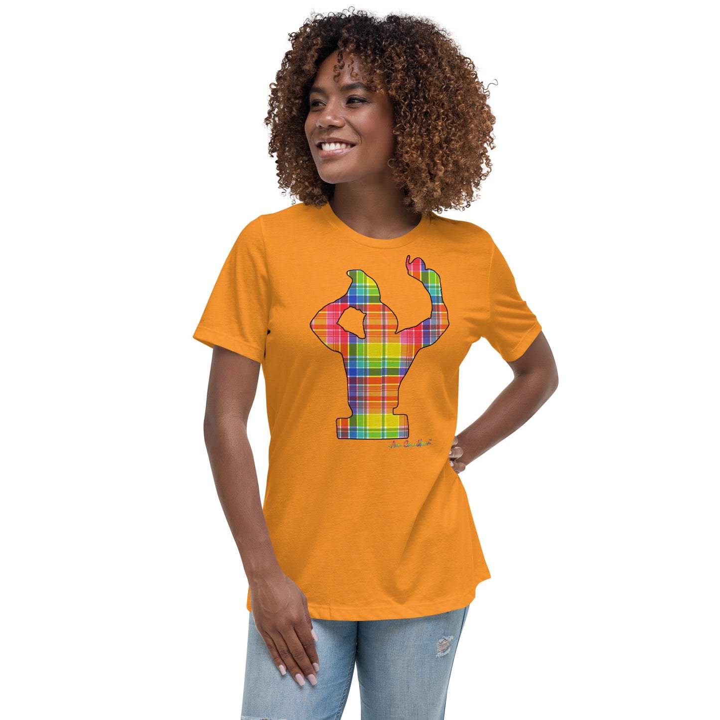 Freedom in Madras Women's Relaxed T-Shirt