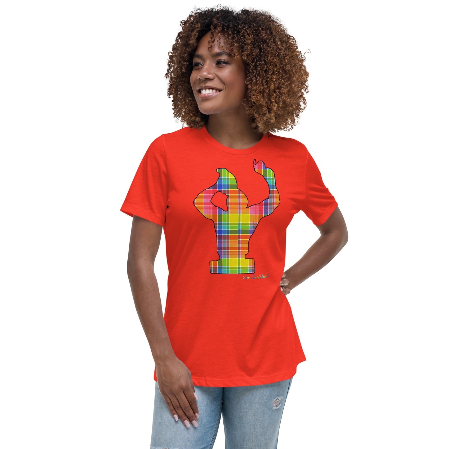 Freedom in Madras Women's Relaxed T-Shirt