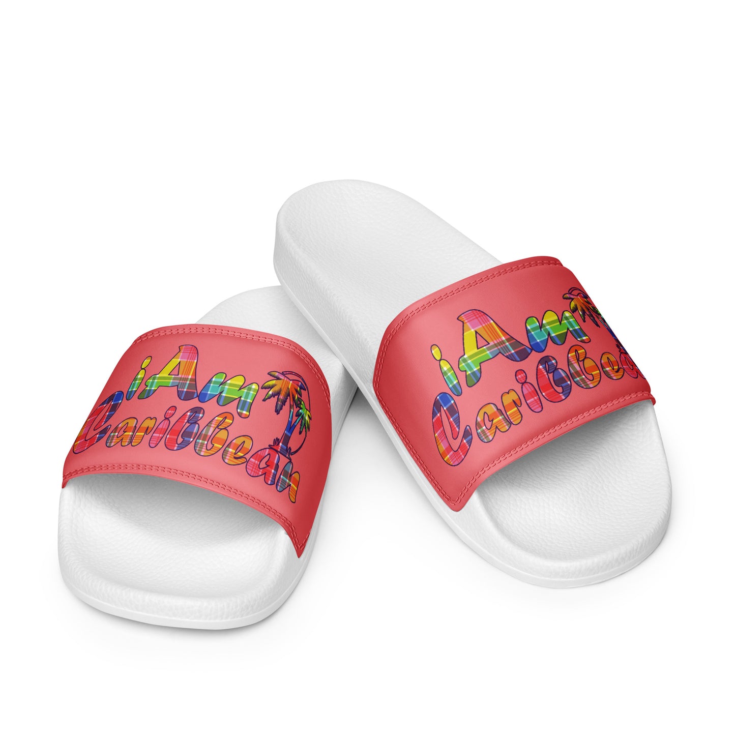 VI Madras Women's slides - Pink