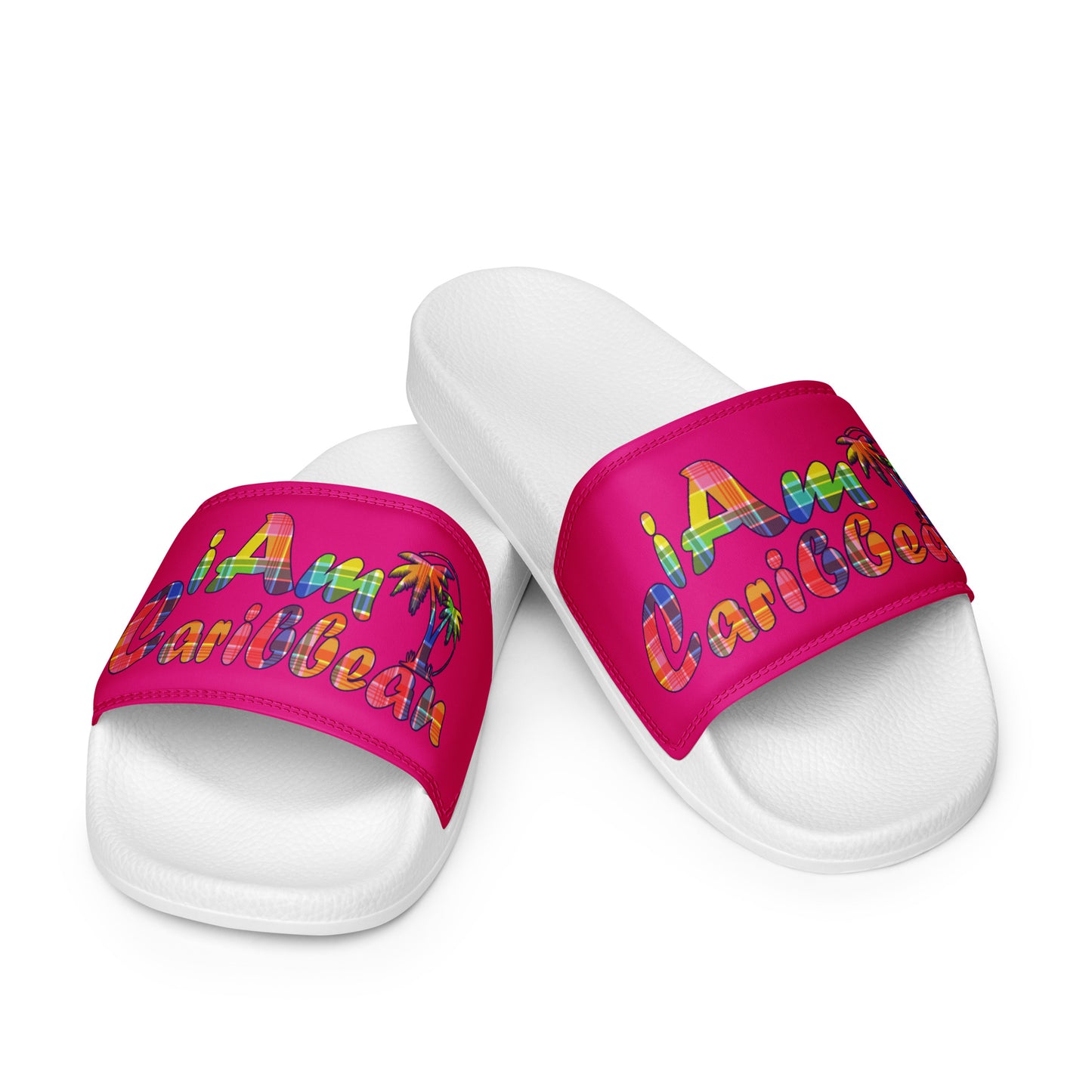 VI Madras Women's slides - Magenta