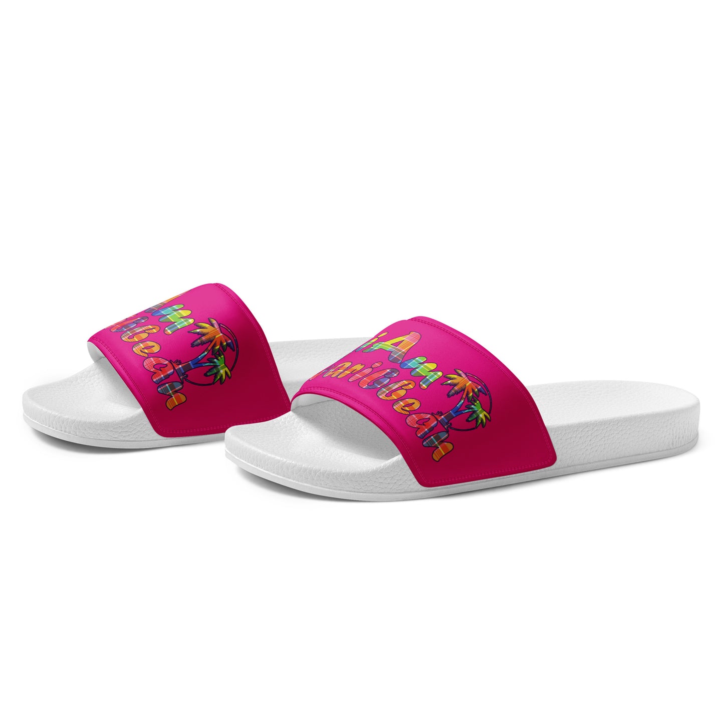 VI Madras Women's slides - Magenta