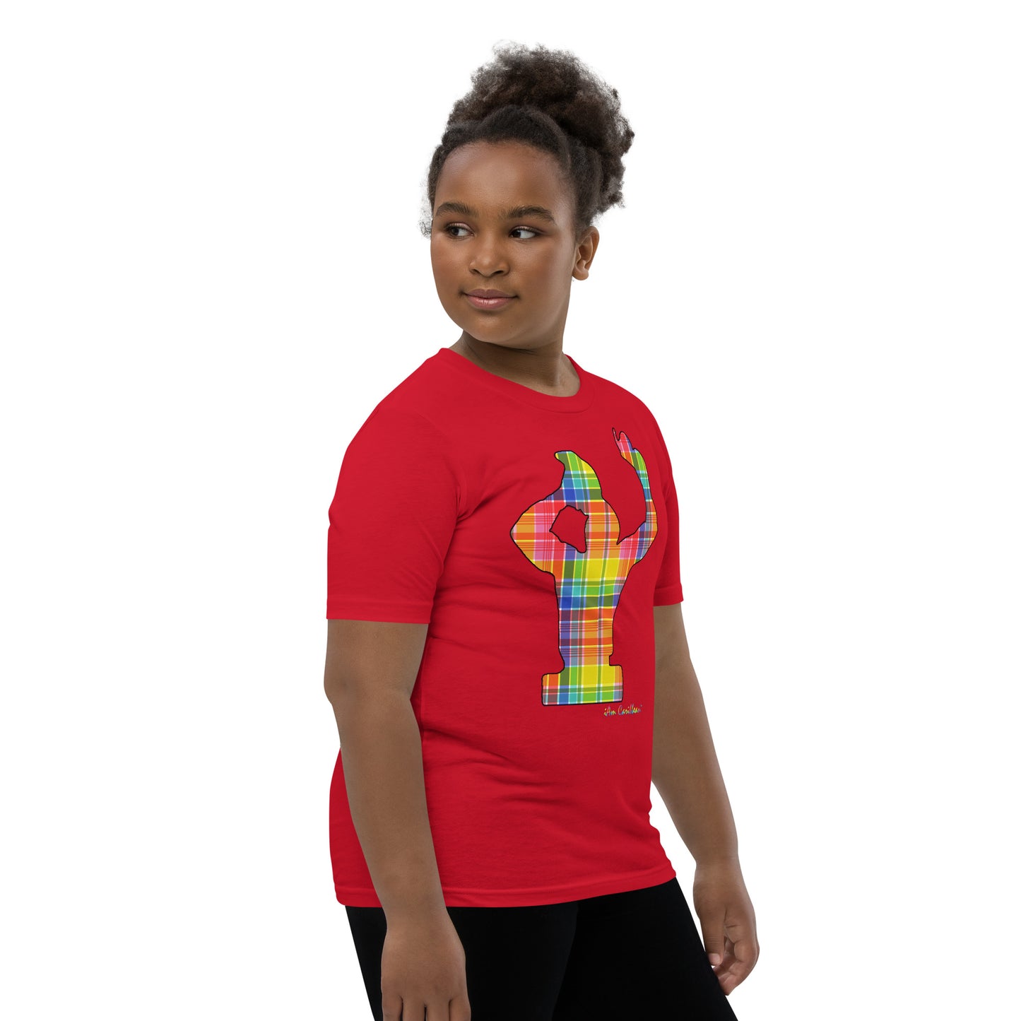 Freedom in Madras Youth Short Sleeve T-Shirt