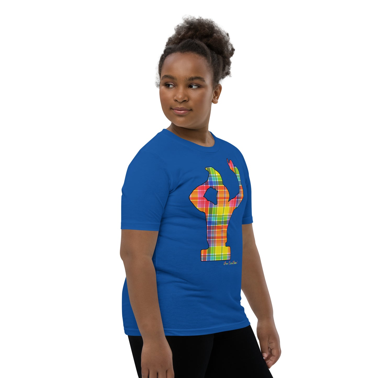 Freedom in Madras Youth Short Sleeve T-Shirt