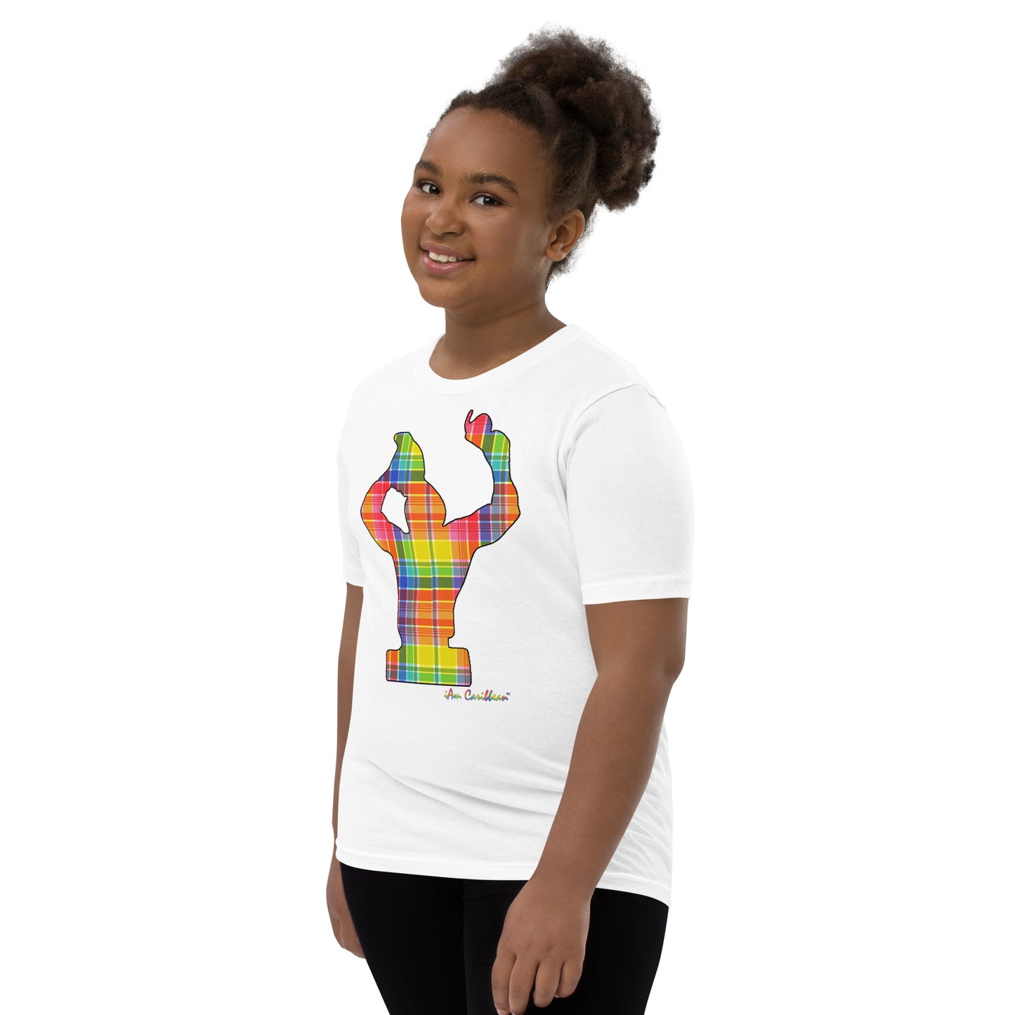 Freedom in Madras Youth Short Sleeve T-Shirt