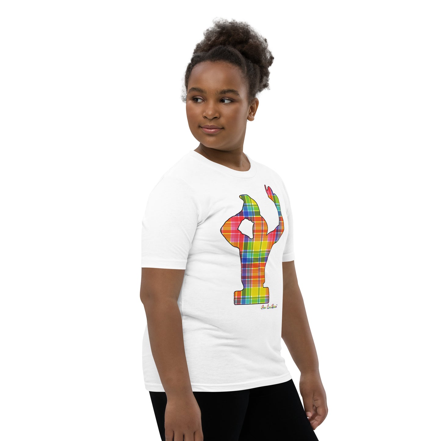 Freedom in Madras Youth Short Sleeve T-Shirt